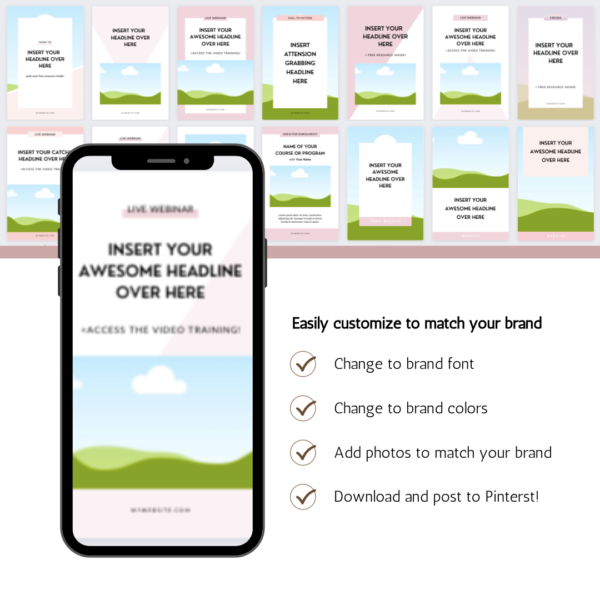 Pinterest Pin Templates